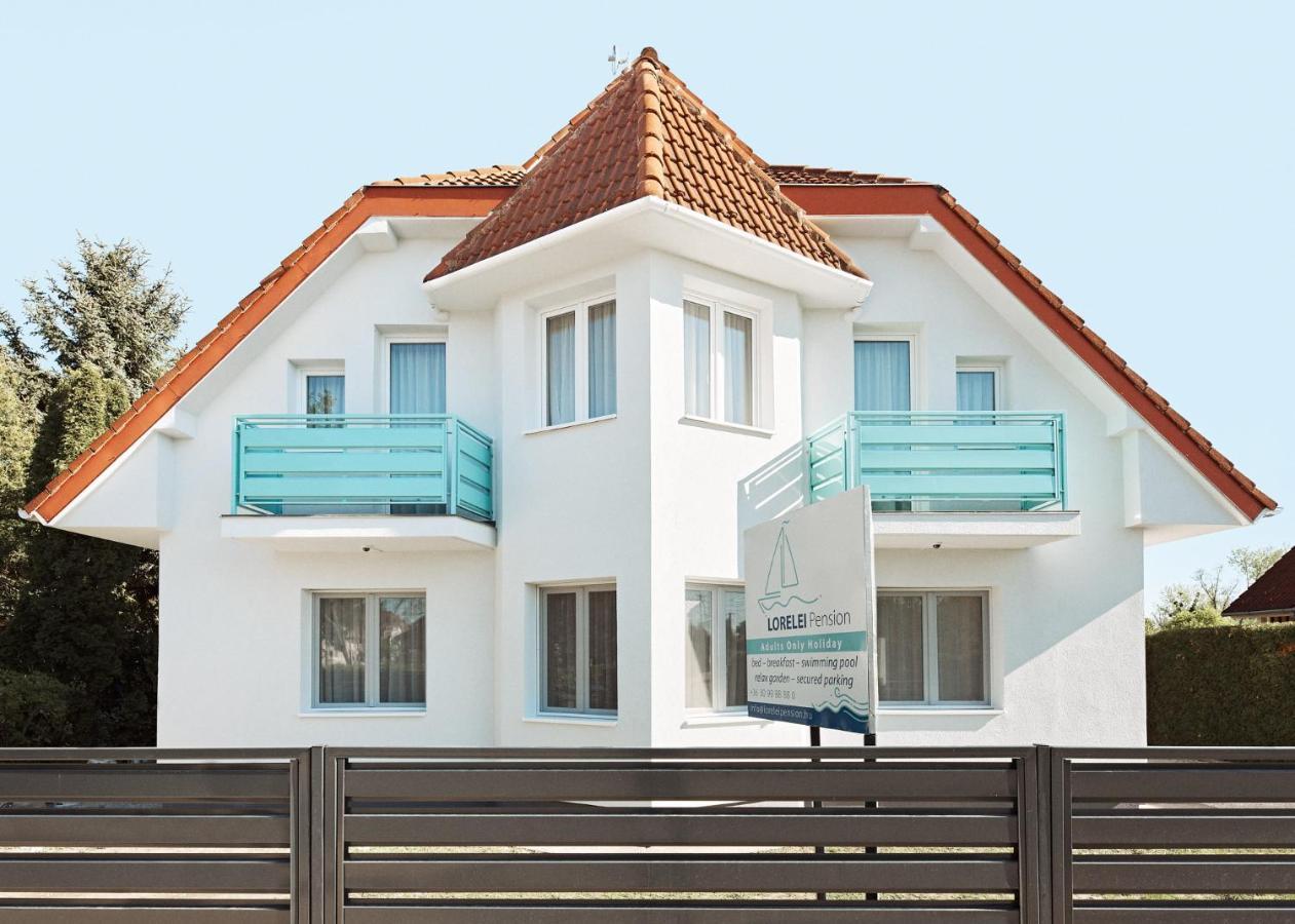 Lorelei Pension Adults Only Gyenesdiás Buitenkant foto
